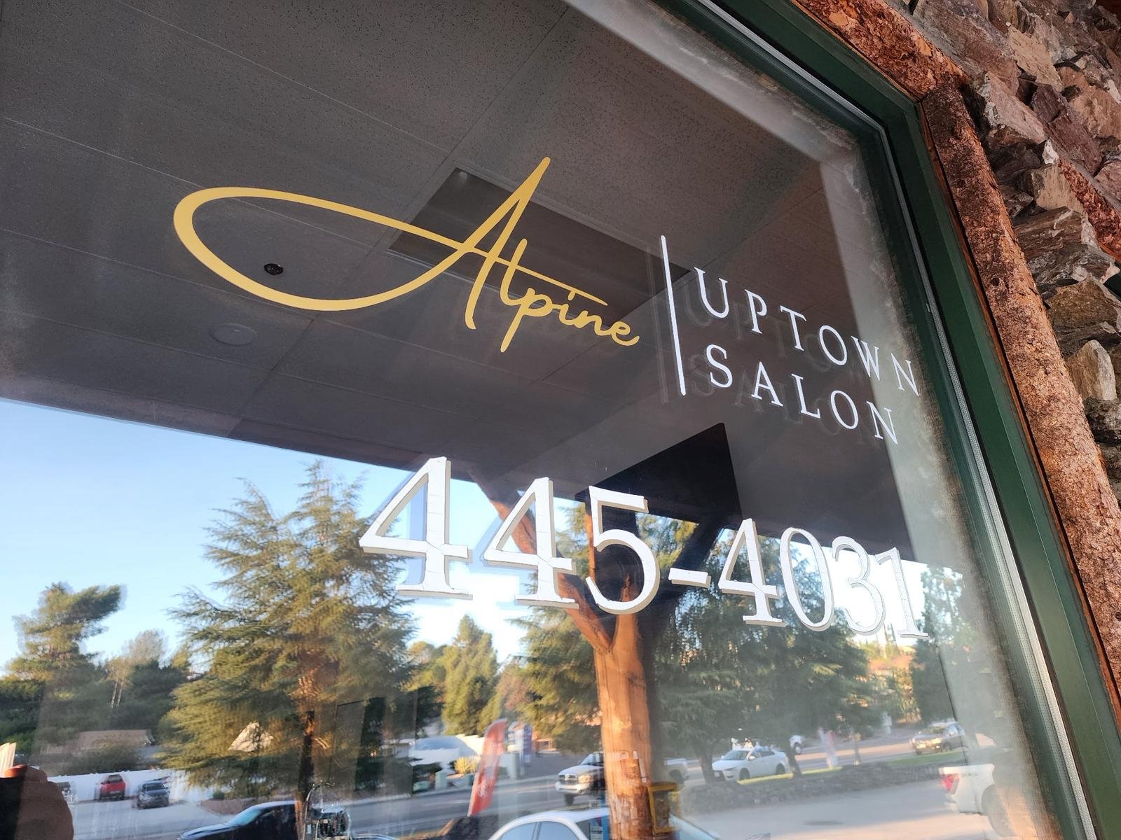 Alpine Uptown Salon storefront location