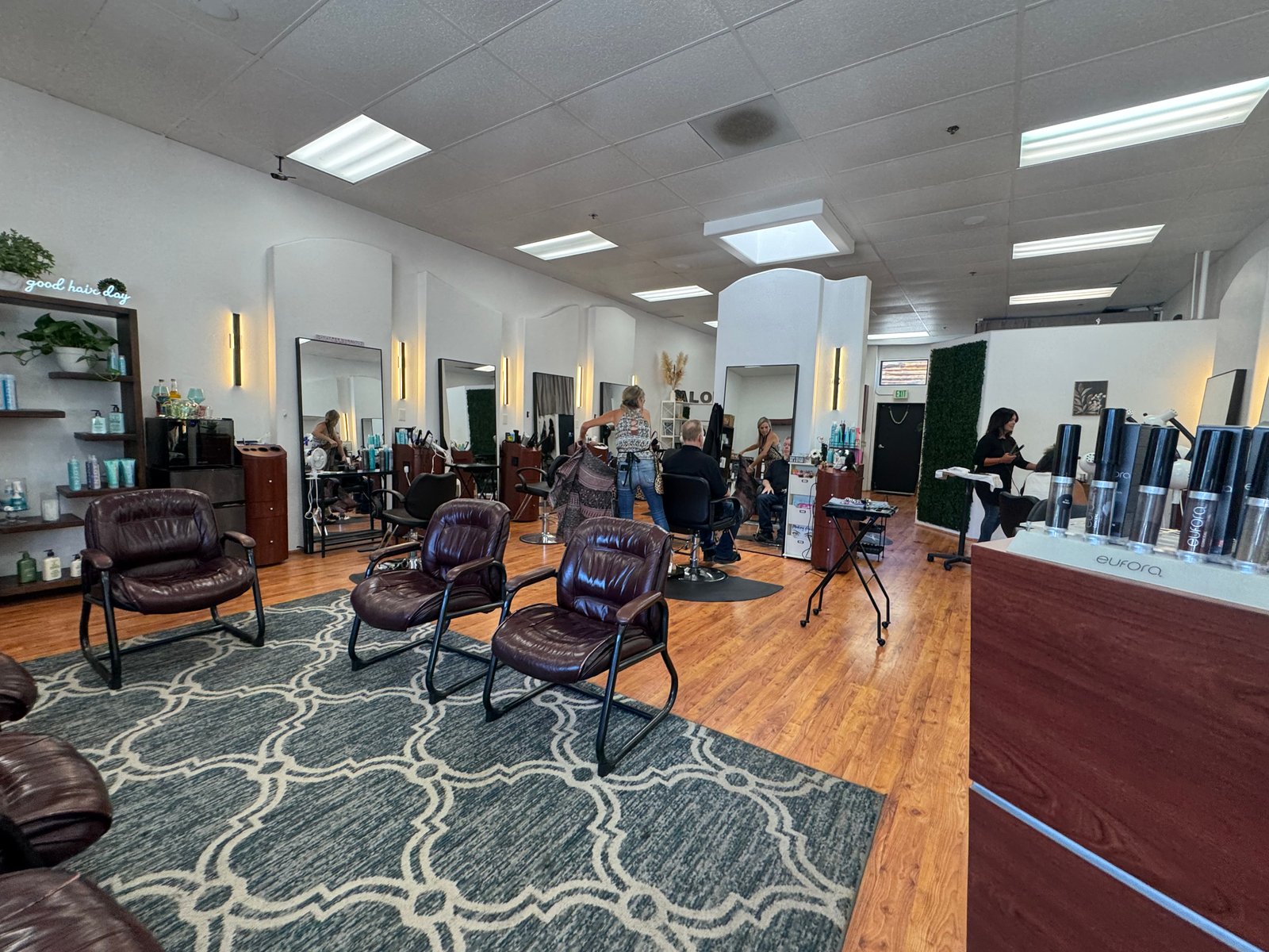 Alpine Uptown Salon interior