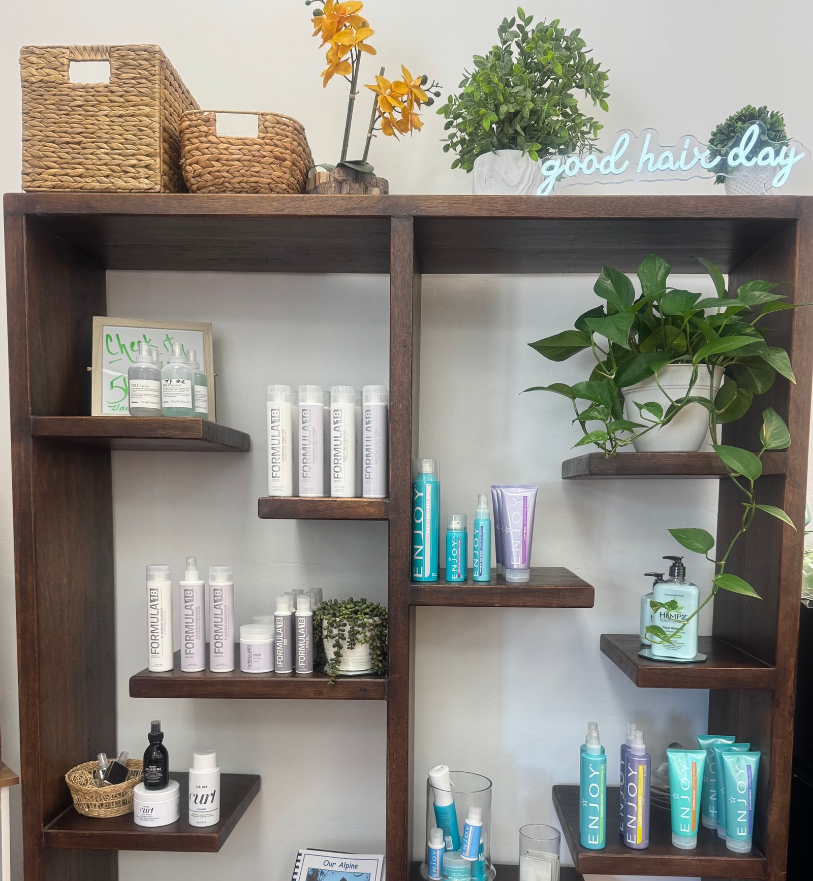 Alpine Uptown Salon interior